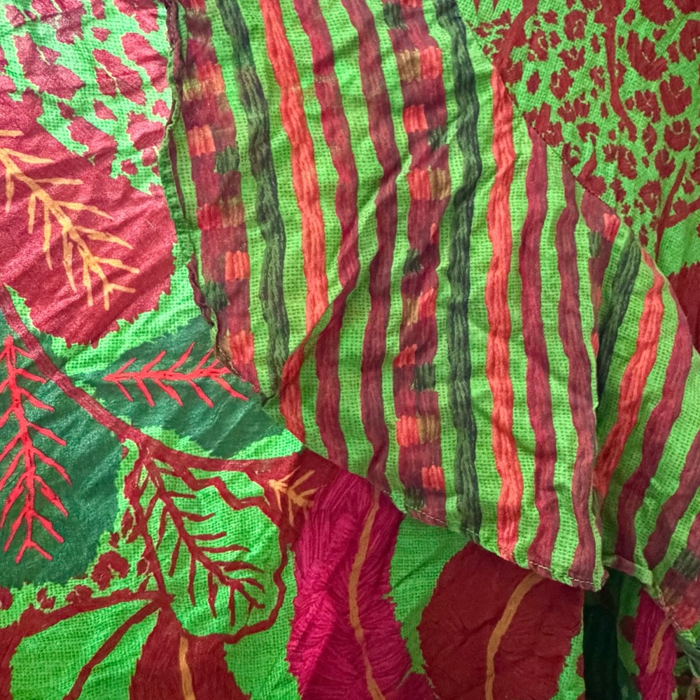 FARM Rio x Anthology flutter sleeve wrap maxi dress size S - Picture 9 of 9